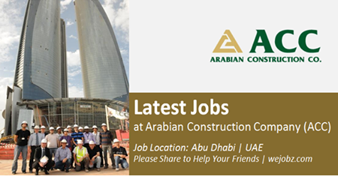 Arabian construction company jobs