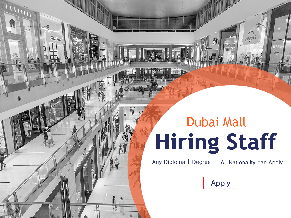 Latest Jobs in Dubai Mall Techionix