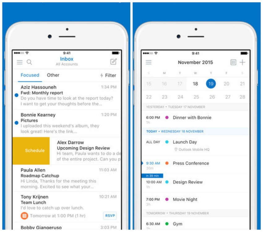 Who would have thought we'd ever live in a world where the best Gmail app is made by Microsoft. But that’s exactly where we are now thanks to the software giant’s acquisition of email upstart Acompli in 2014. Outlook, which was once nearly unusable on mobile devices, is now a super-slick email manager that can easily handle almost all your mail — even if you don’t have any Microsoft accounts. It doesn’t hurt that Outlook borrowed some of the best features from Acompli, like a built-in calendar and file-management system. If this is the new Microsoft, then count us in.